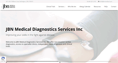 Desktop Screenshot of jbnmedical.com