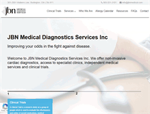 Tablet Screenshot of jbnmedical.com